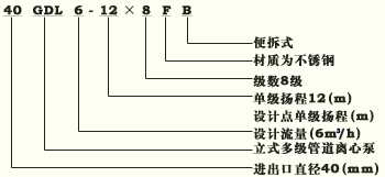 GDL型立式多級(jí)管道離心泵